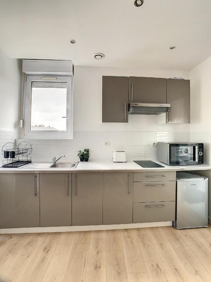 Ferienwohnung Appart Centre Ville Tout Confort 4Pers Gare Wifi Amiens Exterior foto